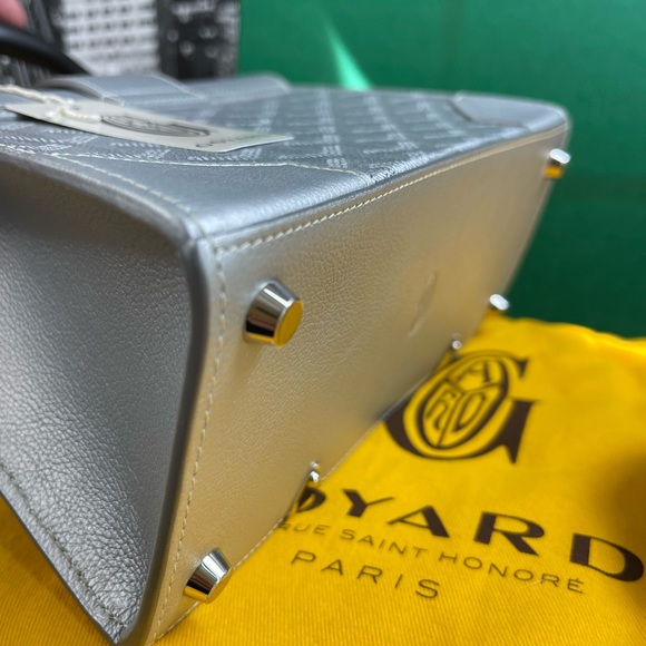 Rare collector Limited edition Goyard Saigón Mini structure Silver Cal - Picture 4 of 16